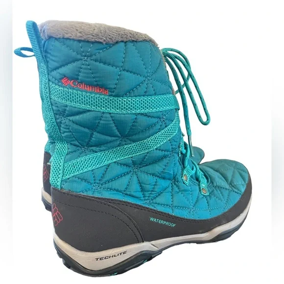 Columbia Teal and Gray Winter Boots - Picture 7 of 9